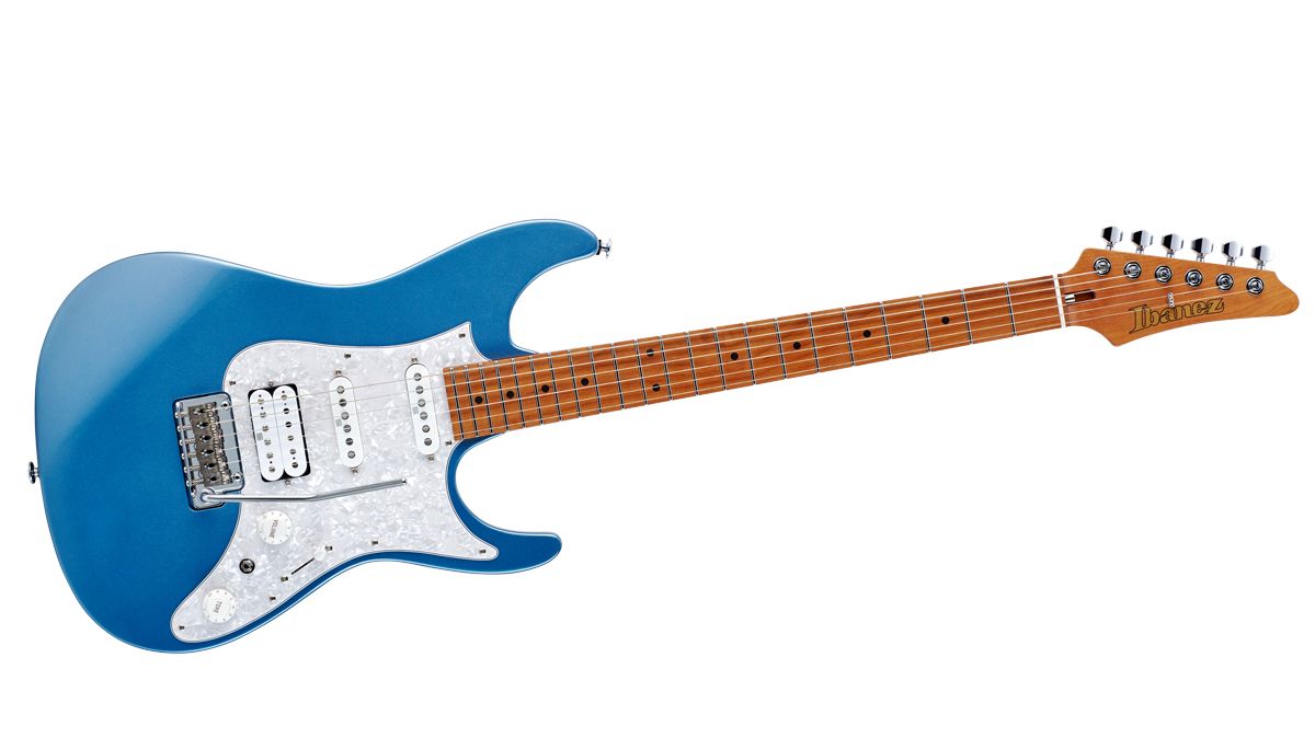 Best electric guitars: Ibanez Prestige AZ2204-ICM