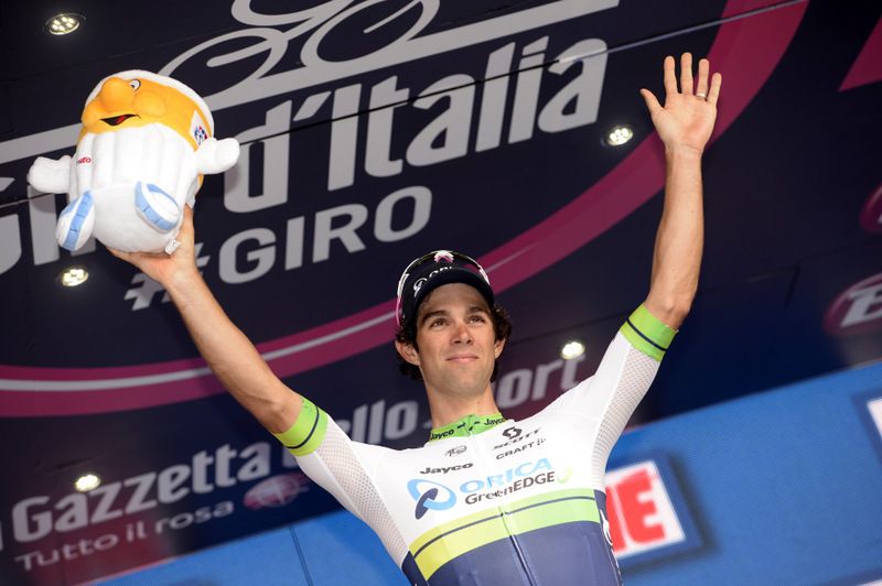 Michael Matthews (Orica GreenEdge) after winning stage 3