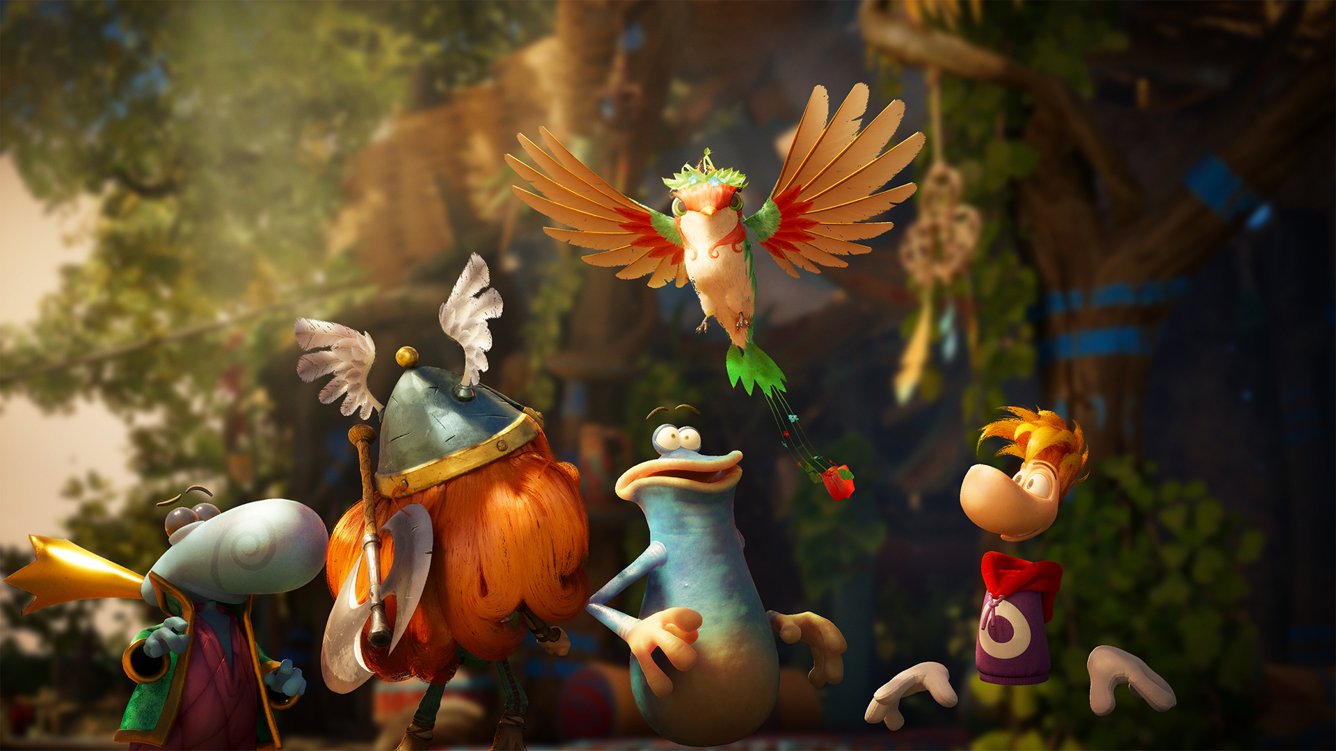 A Rayman Legends Retold screenshot.