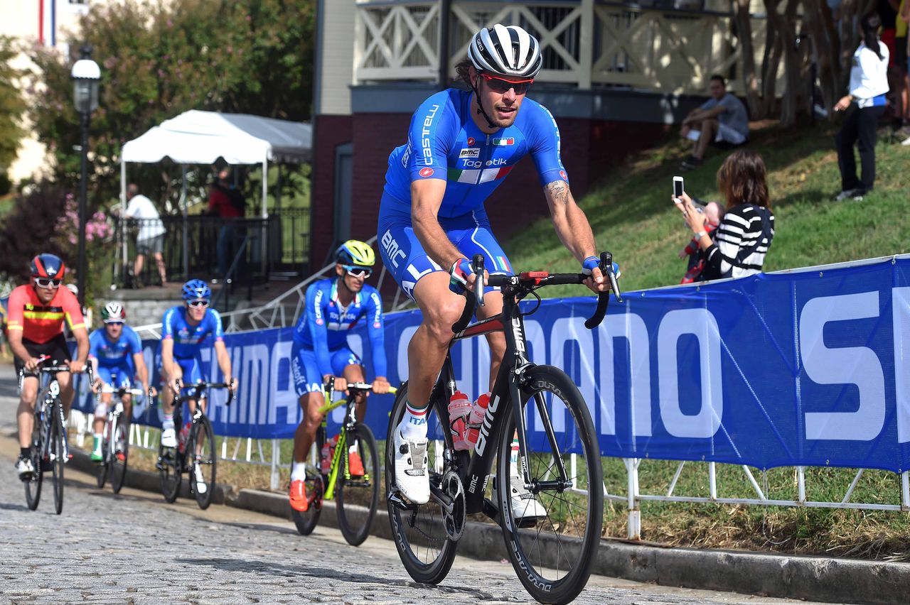 Daniel Oss (Italy enjoying the sunshine