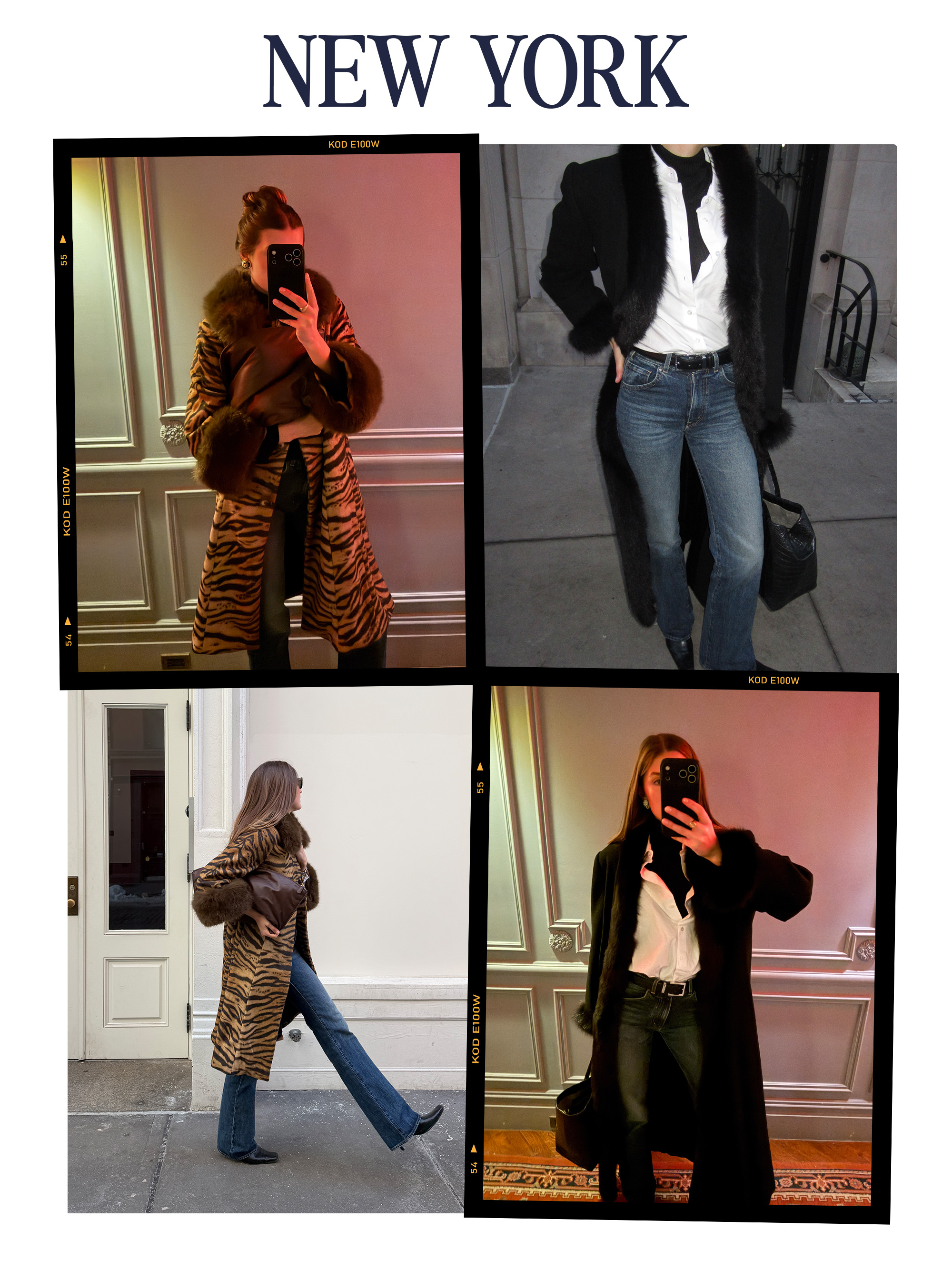 Sara Walker in various outfits in New York