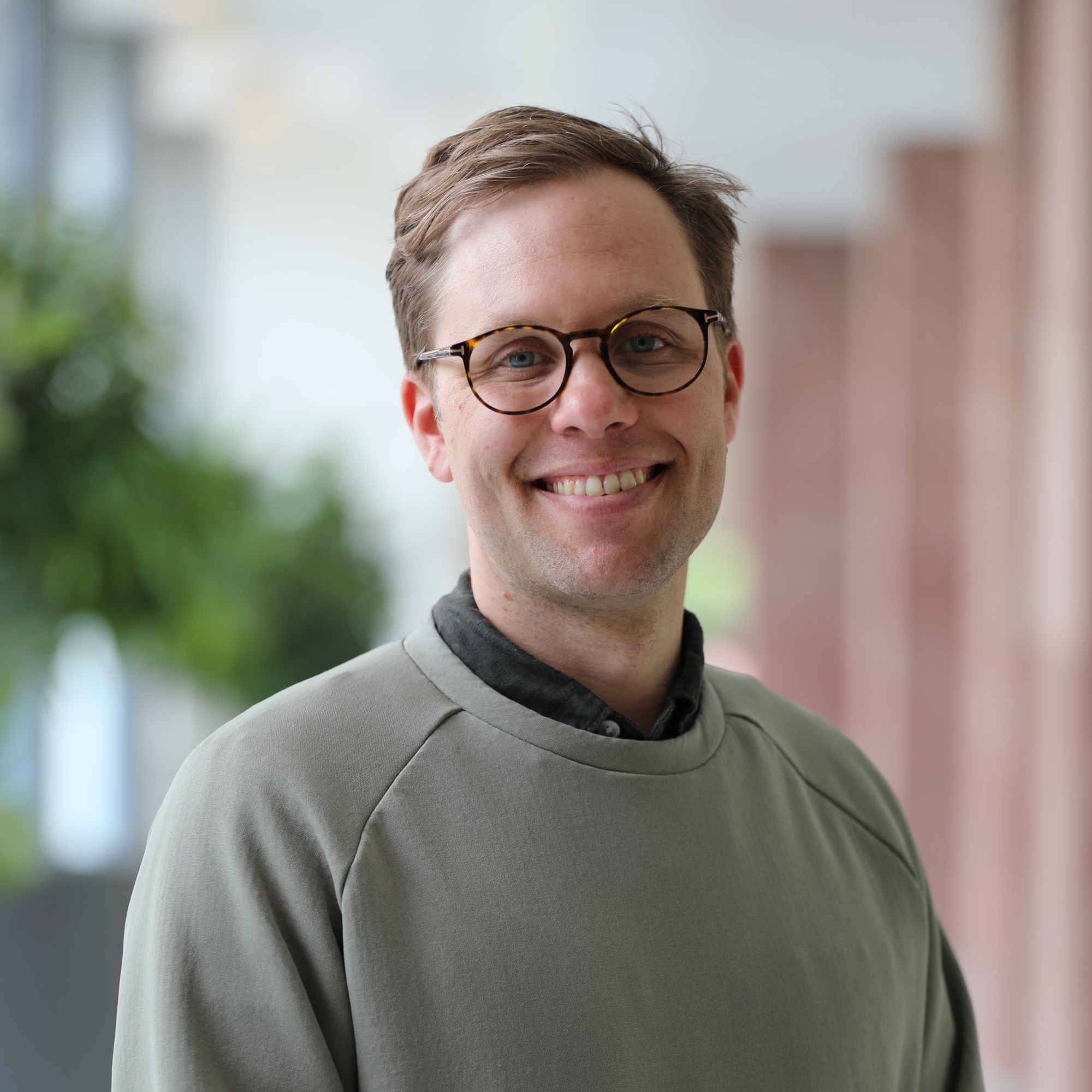 head and shoulders shot of Lars Dunberger, Blueair