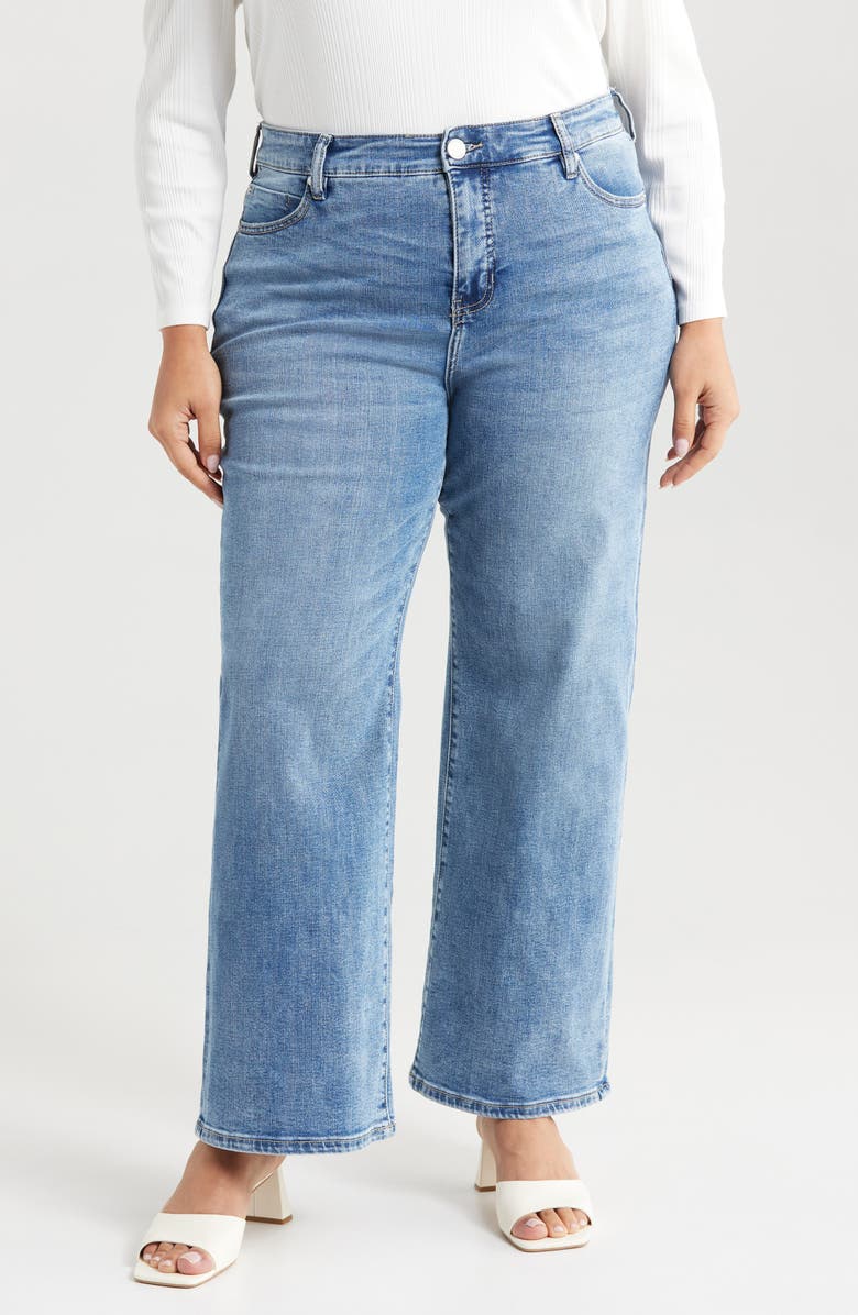Stride High Waist Wide Leg Jeans