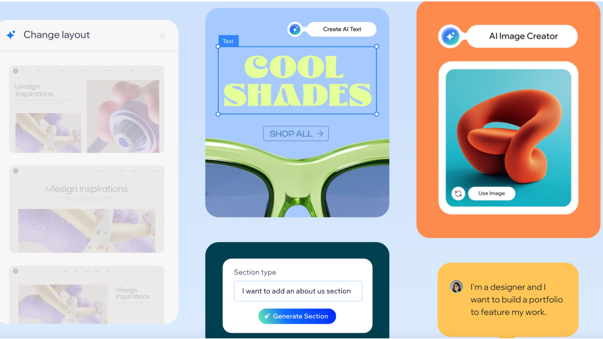 Manage and grow your website using Wix's AI features