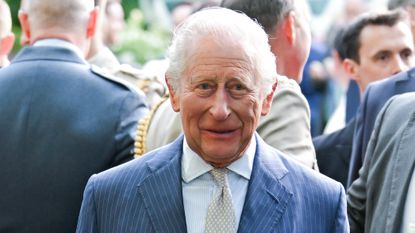 King Charles III attends a Garden Party on day one of the State Visit to the United States of America, on April 27, 2026