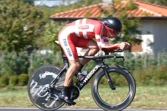 Rasmus Christian Quaade (Denmark) finished 6th in the 2013 time trial Worlds