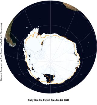 Antarctica sea ice extent