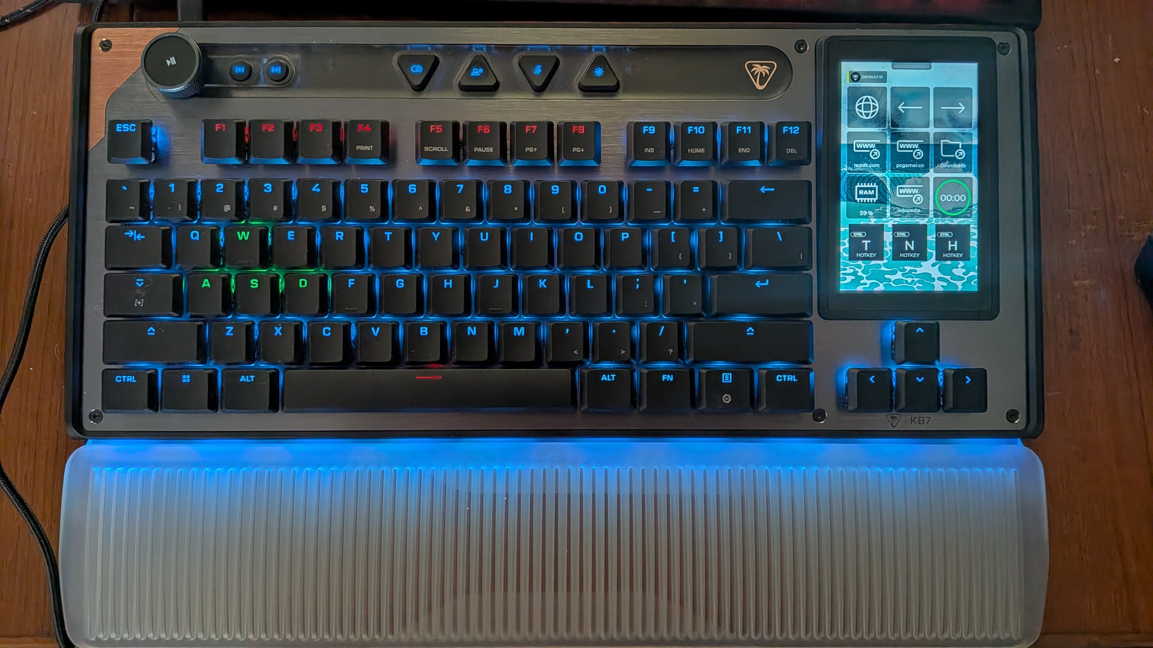 Turtle Beach Command Series KB7 TKL Hall-Effect Wired Keyboard