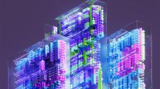 Model Context Protocol (MCP) context image showing multi-colored data storage blocks.