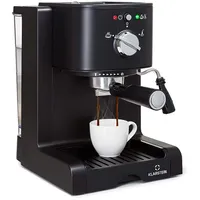 Klarstein Passionata Rossa Espresso and Cappuccino Machine: $150$80 at Amazon