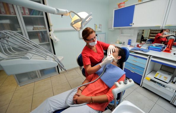 A dental office. 