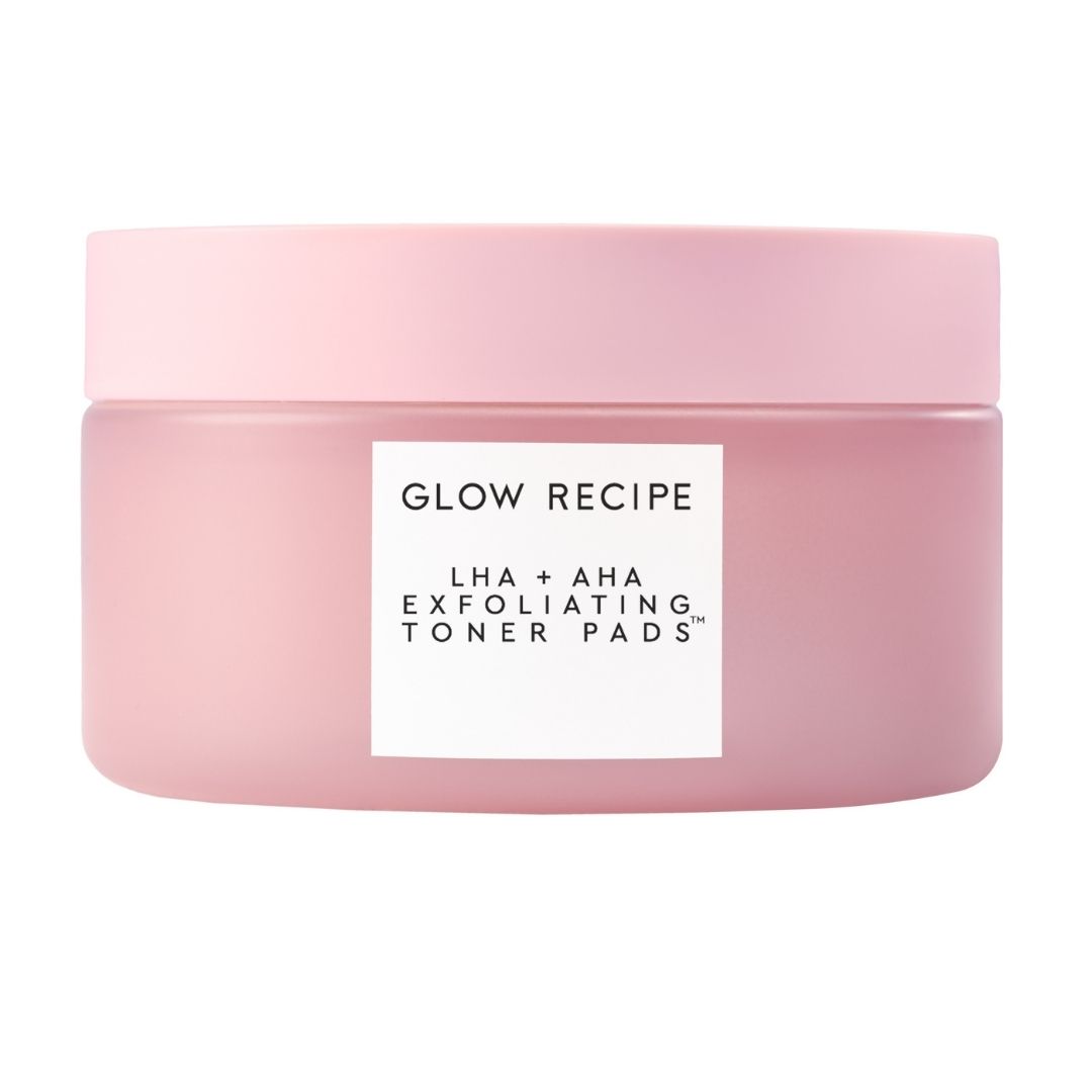 Glow Recipe LHA + AHAExfoliating Toner Pads