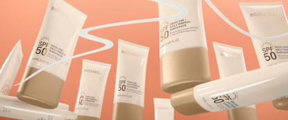 multiple sunscreen bottles