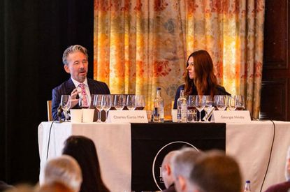 Charles Curtis MW and Decanter's Georgie Hindle at the Decanter Fine Wine Encounter