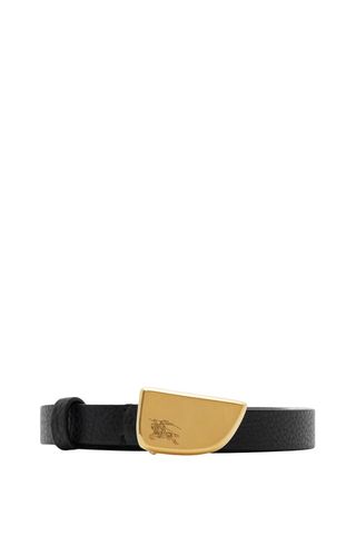 Thin Leather Shield Belt