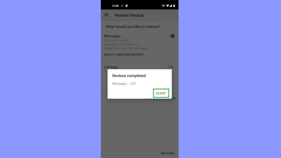 Here's how to backup and restore text messages on Android | Tom's Guide