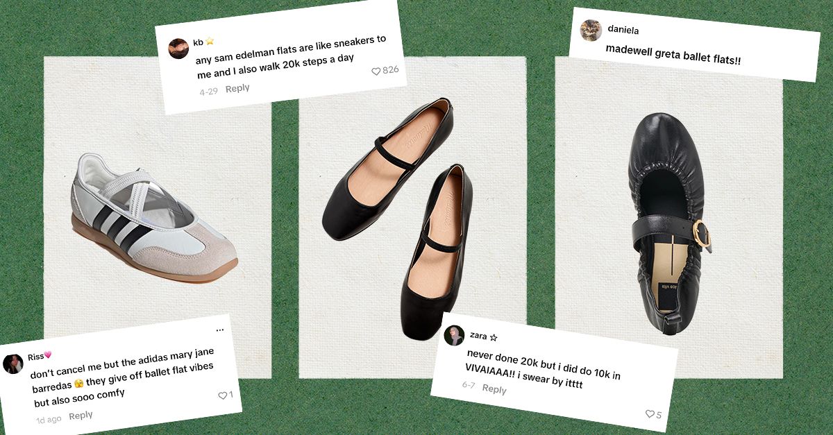 According to TikTok Users, These Are the Most Comfortable Ballet Flats