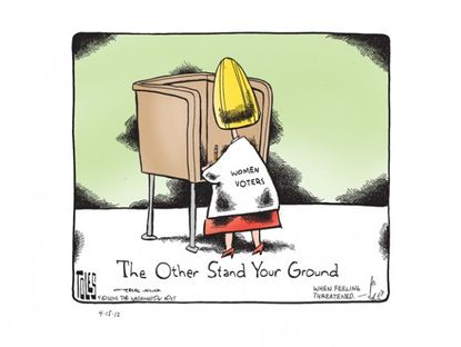 Stand your voting ground