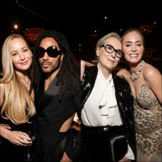 Jennifer Lawrence, Lenny Kravitz, Meryl Streep, and Emily Blunt