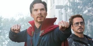 Benedict Cumberbatch, Robert Downey Jr. - Avengers: Infinity War