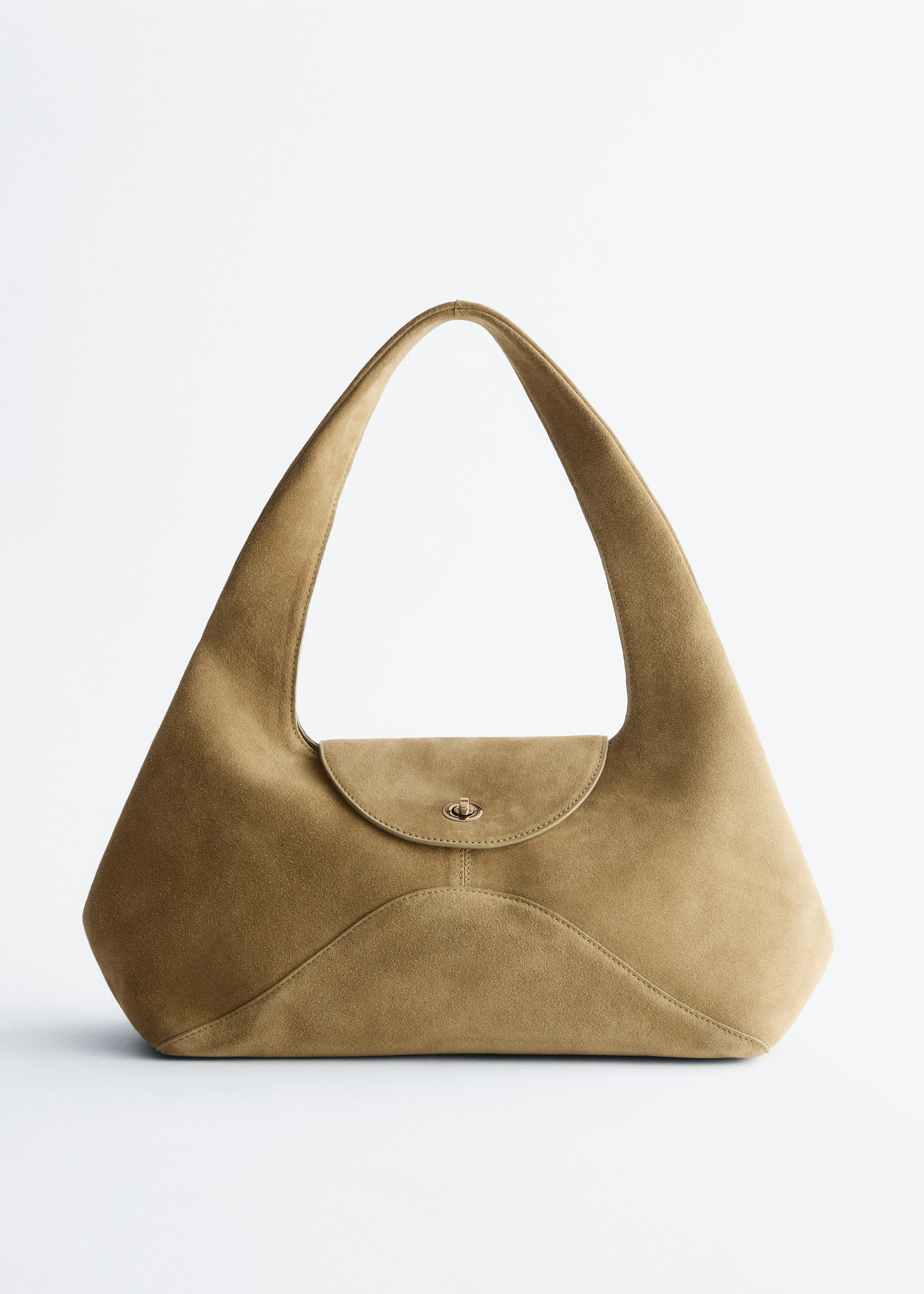 Curved Shoulder Bag