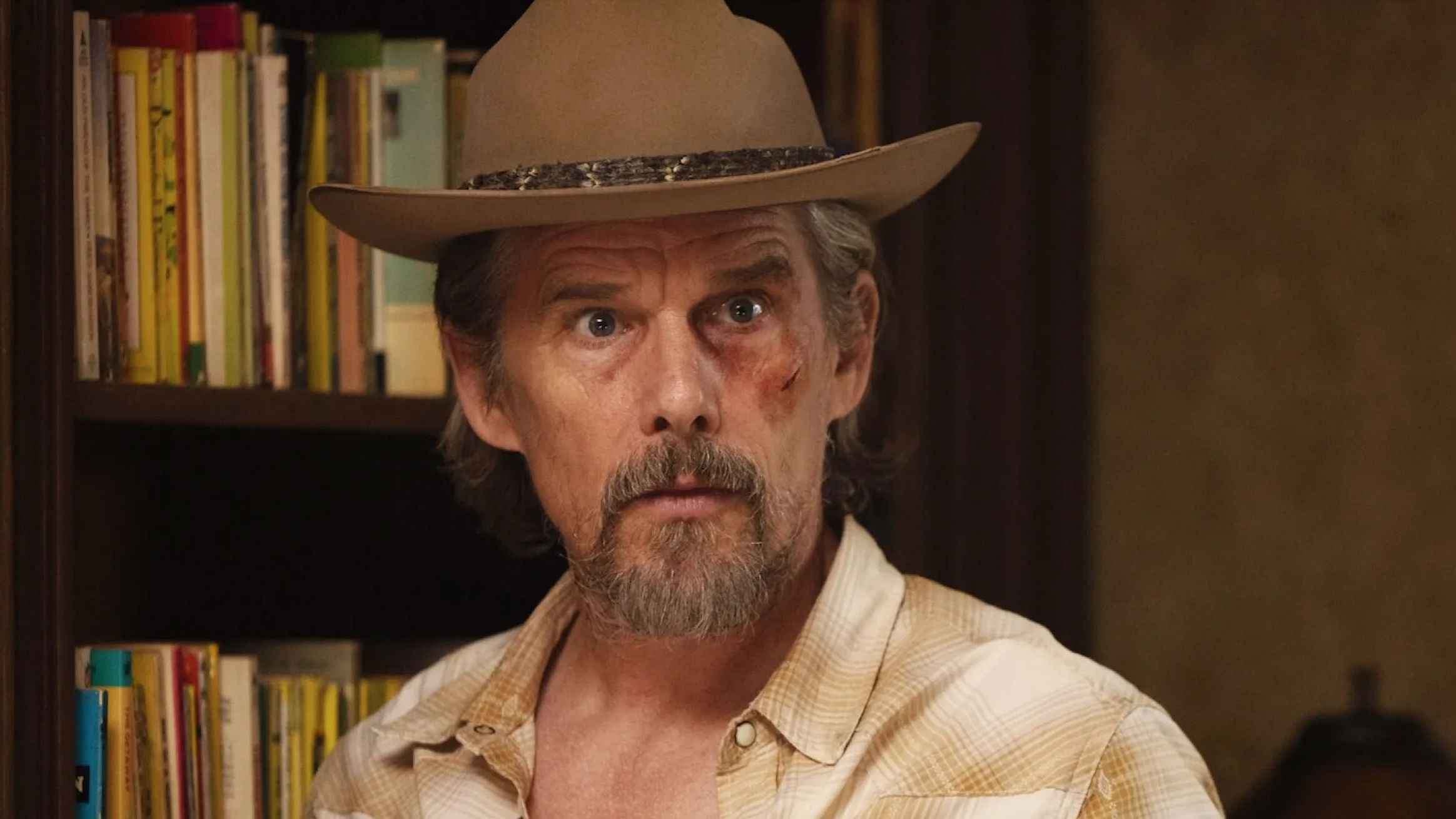 Lee Raybon (played by Ethan Hawke) is a concerned citizen who doesn't care who gets in the way in his search for the truth.