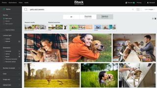 An image search for ‘Pets and owners’