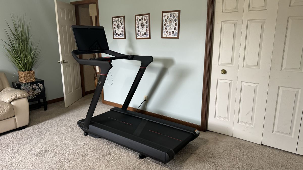 Peloton Tread set up in home