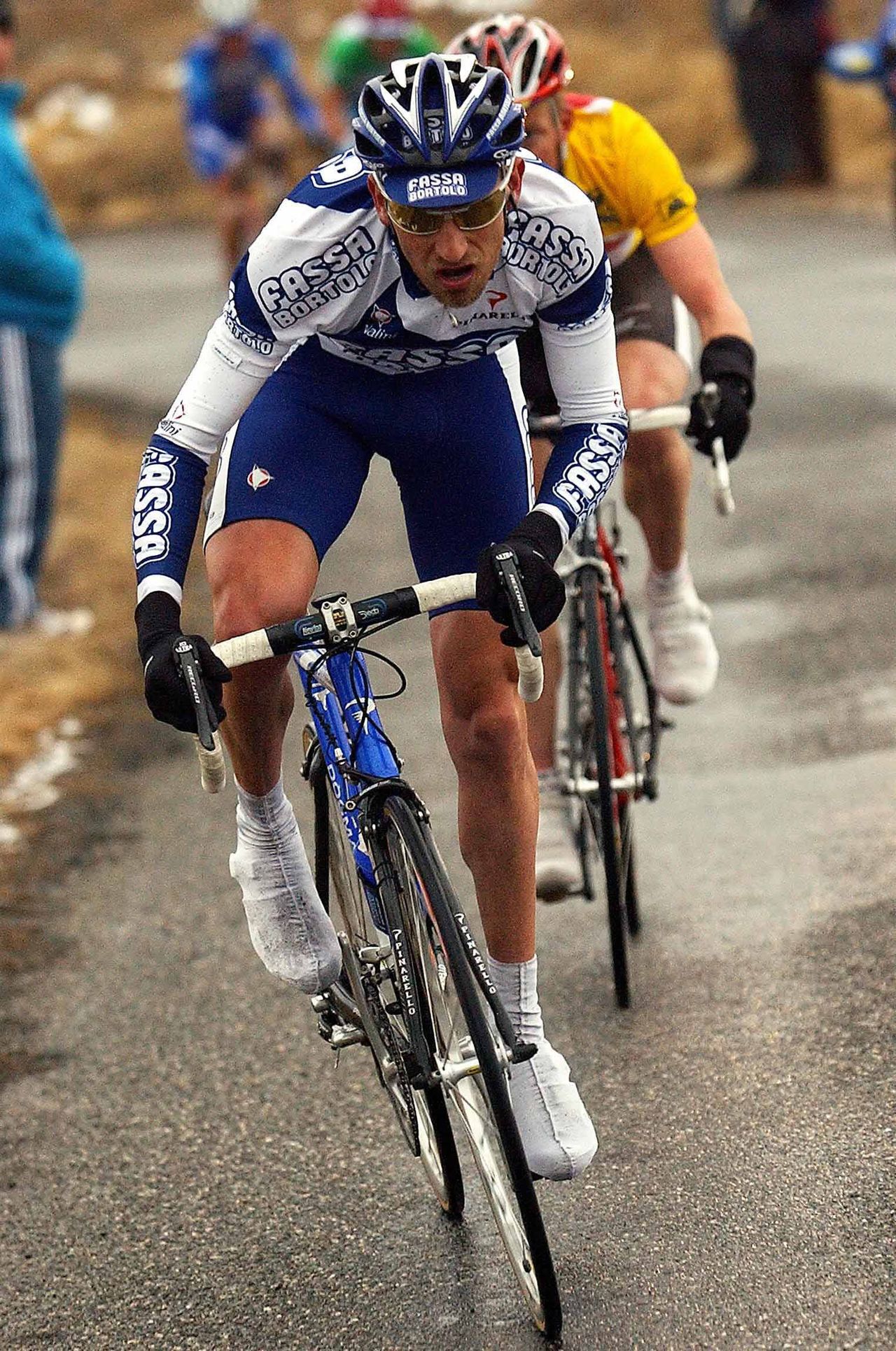 The late Frank Vandenbroucke rode his final Paris-Nice in 2004 in the colours of Fassa Bortolo. He won the race overall in 1998.