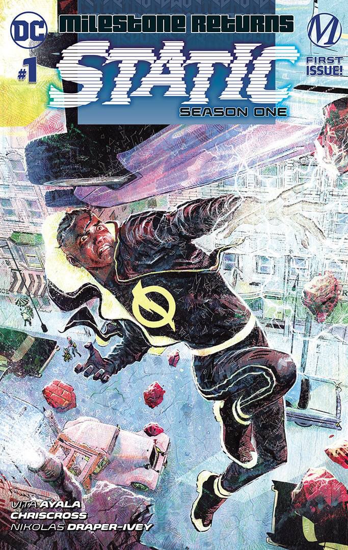 Static: Season One #1 variant cover