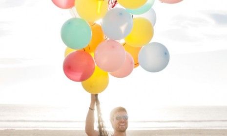 Helium balloons