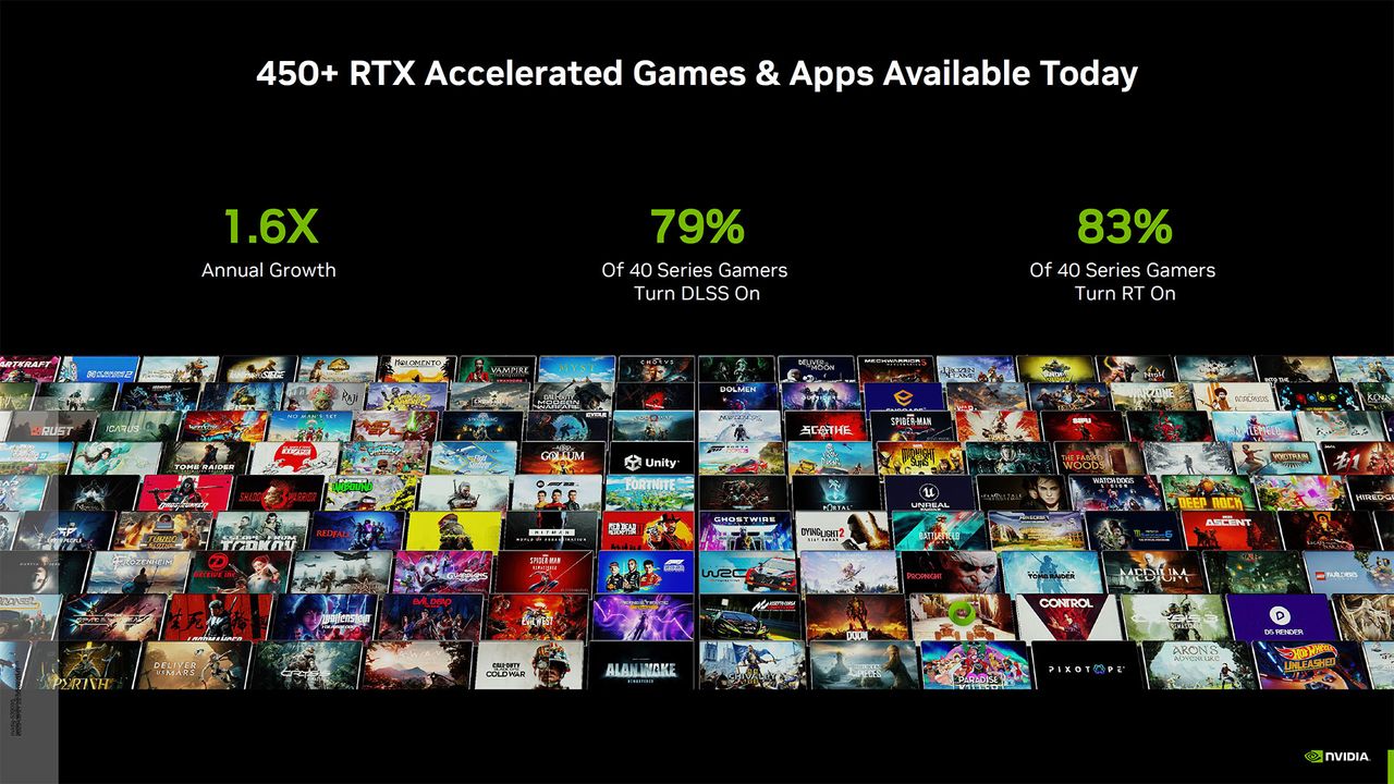 Nvidia Gamescom 2023 slide deck: DLSS 3.5 and more