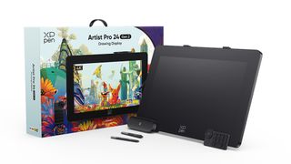 Product shot of XPPen Artist Pro 24 (Gen 2) Series drawing tablet