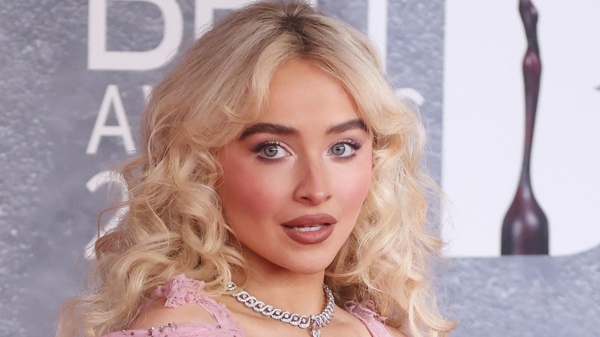 Sabrina Carpenter attends The BRIT Awards 2025 at Intercontinental Hotel on March 01, 2025 in London, England.