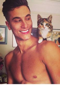 Hot Dudes With Kittens Instagram Account Cats