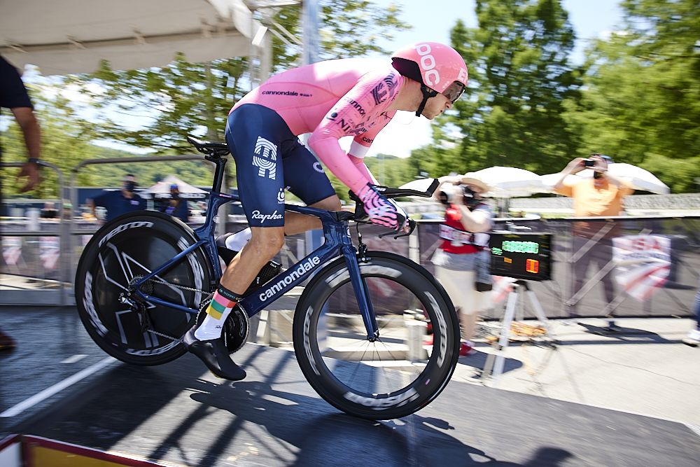 Tejay van Garderen (EF Education-Nippo) at the USA Cycling Pro Road Championships 2021 time trial