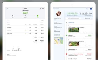How to run a design business with just an iPad: Quickbooks
