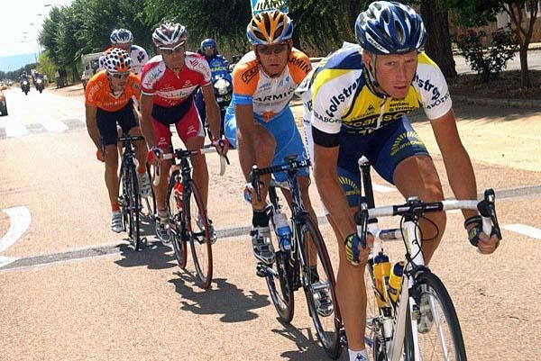 The day's major five-man breakaway