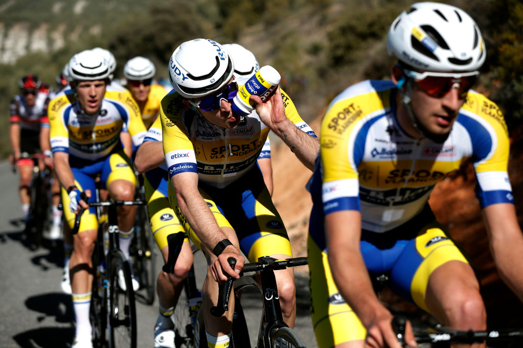 ALCALA LA REAL SPAIN FEBRUARY 17 competes during the 68th Vuelta A Andalucia Ruta Del Sol 2022 Stage 2 a 1506km stage from Archidona to Alcal La Real 982m 68RdS on February 17 2022 in Alcala la Real Spain Photo by Bas CzerwinskiGetty Images