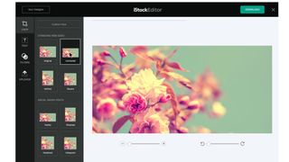iStock Editor tool