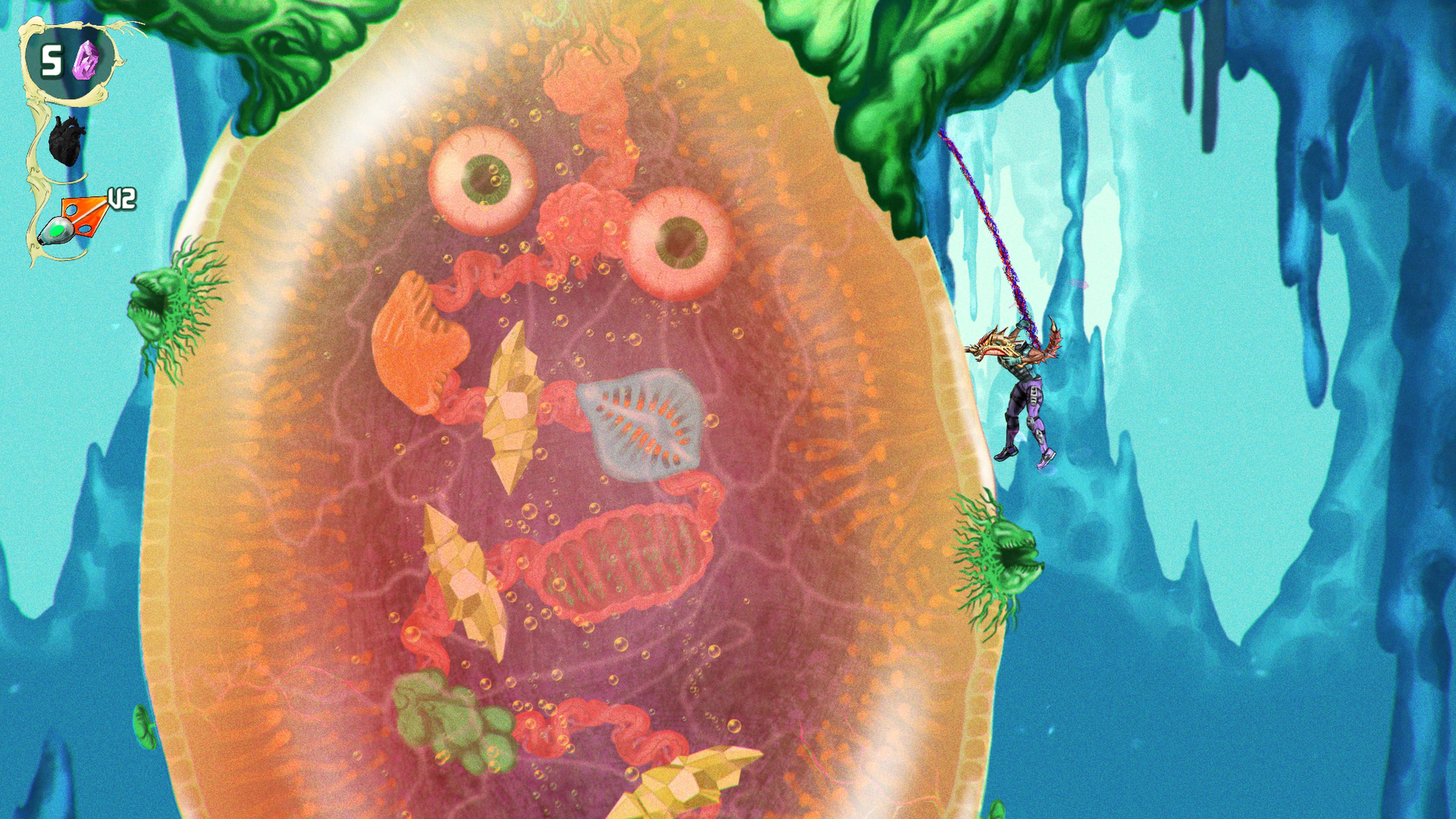 Screens from a retro video game with 80s fantasy art