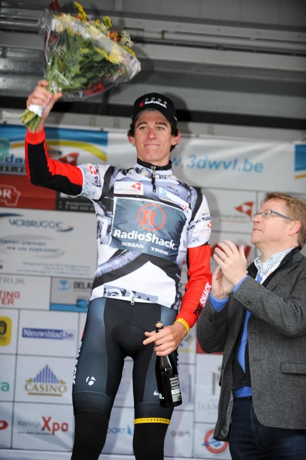 Jesse Sergent (RadioShack) kept the leader's jersey overall and for best young rider.