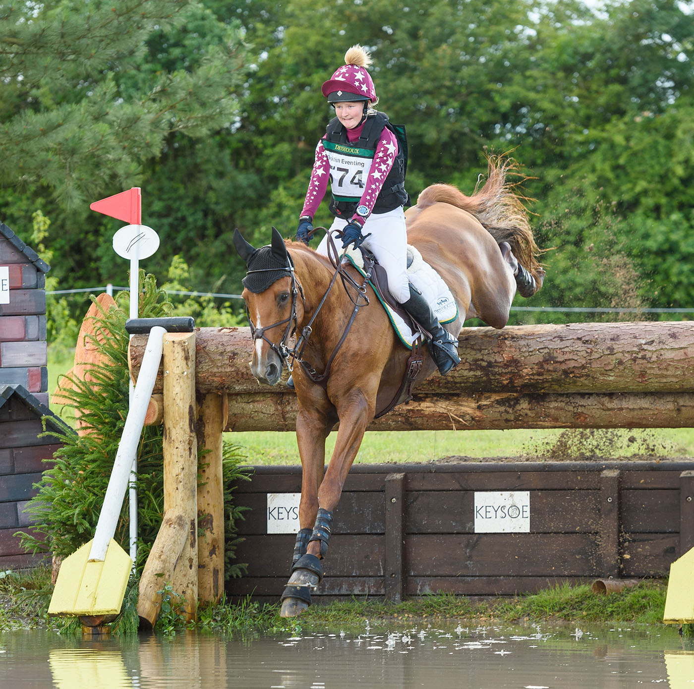 Serena Kullich and COGNAC DES IRIS - Keysoe International Horse Trials, Keysoe,Sunday 4 July 2021 &amp;copy; Nico Morgan Media