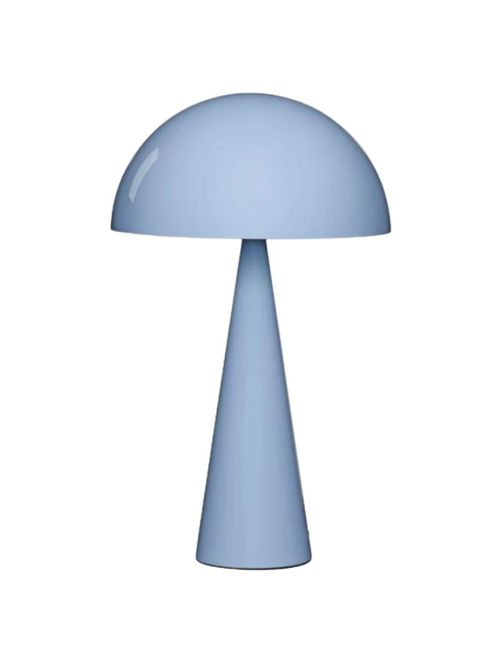 H&Uuml;bsch | Metal Mush Table Lamp in Ice Blue