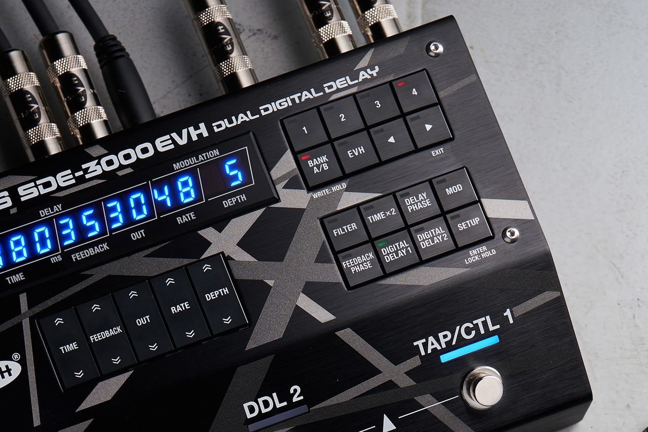Boss's new SDE-3000 EVH pedal