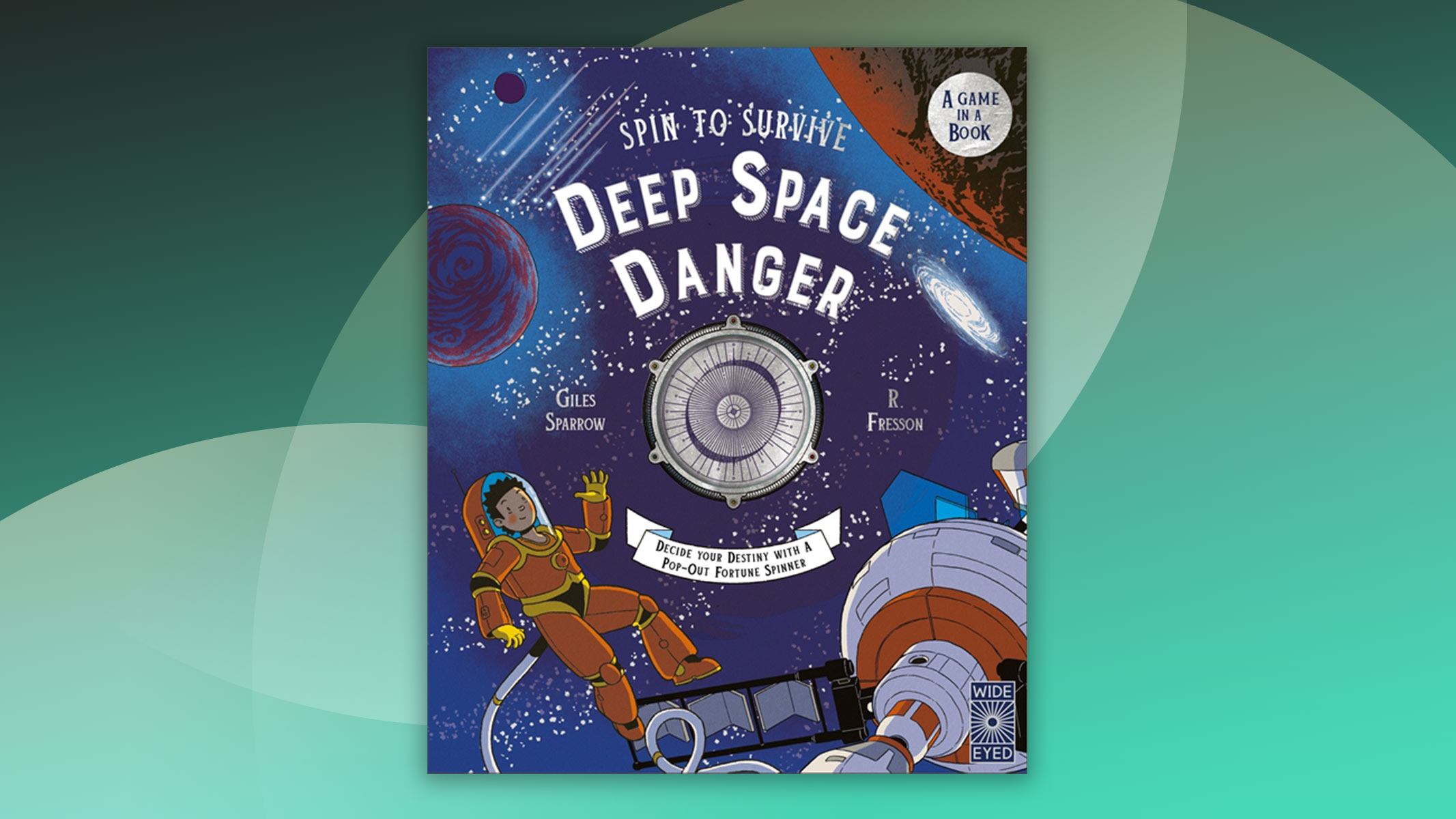 "Spin to Survive: Deep Space Danger" book cover