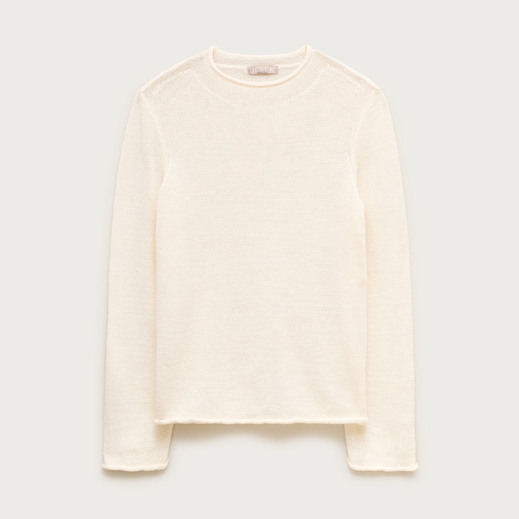 Summer Rollneck&amp;trade; Sweater in Linen Blend
