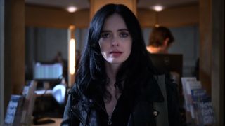 Krysten Ritter in the final scene of Jessica Jones series