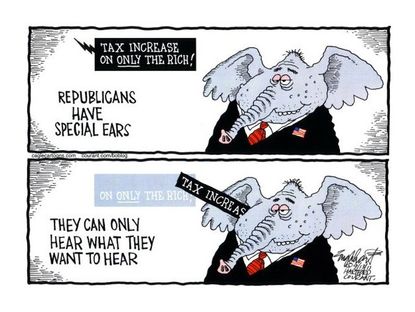 The GOP's selective hearing