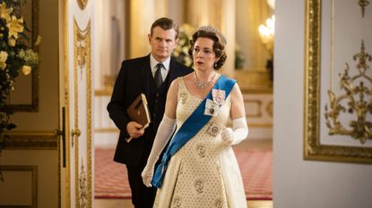 Queen Elizabeth in The Crown played by Olivia Colman